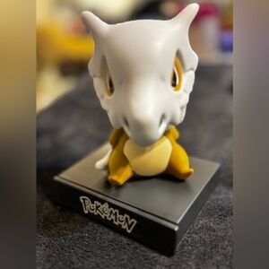 Pokémon Cubone Bobble Head Figure - White and Brown New in Box